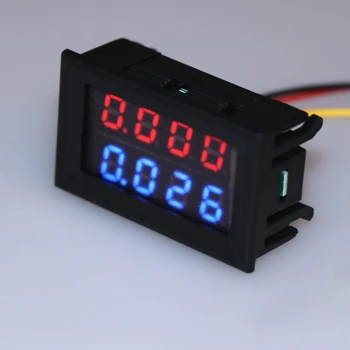 

0.28 inch Digital DC 4 Bit DC 100V 10A Voltmeter Ammeter Voltage Current Meter