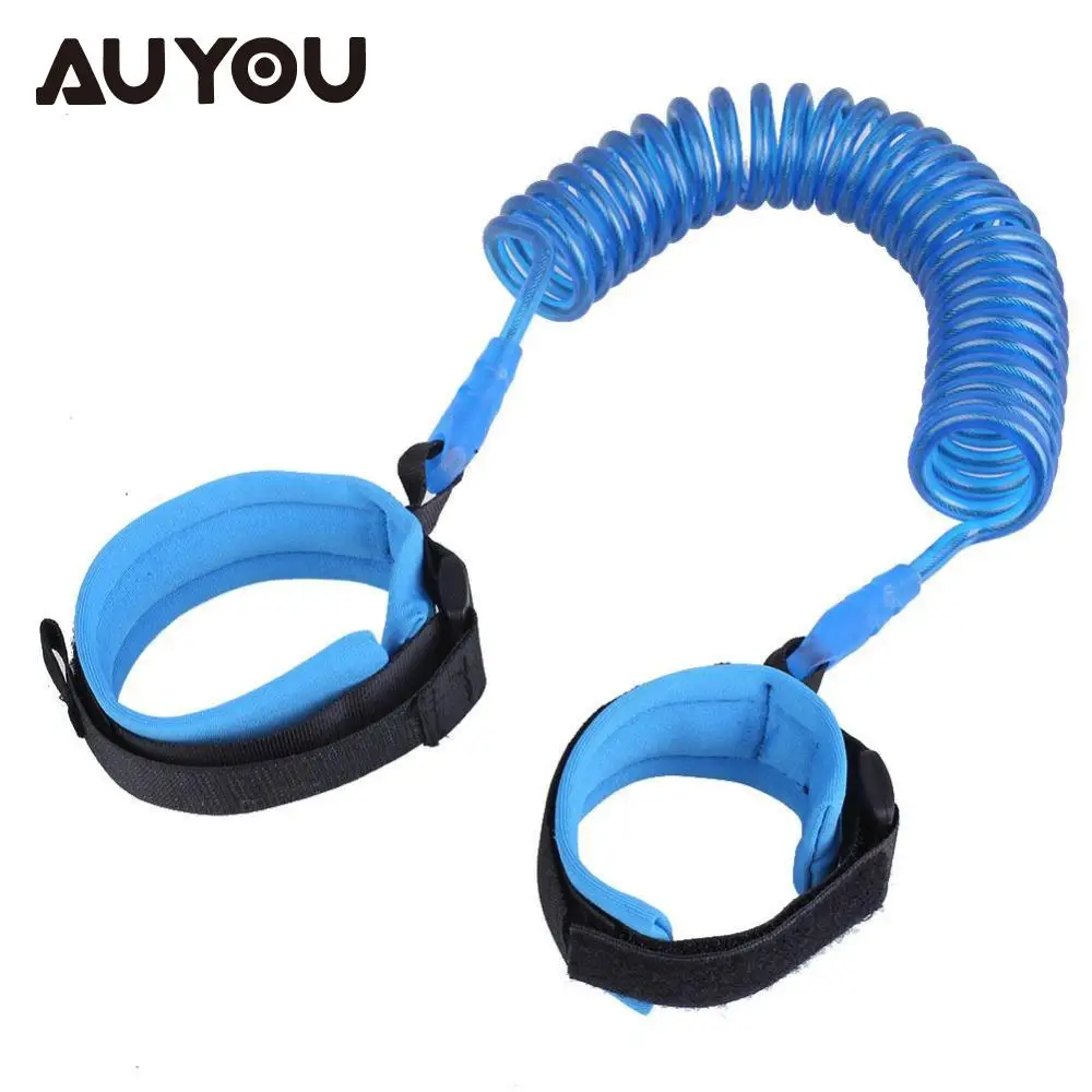 

AUYOU Toddler Kids Baby Keeper Wristband leash Adjustable Anti Lost Strap Wrist Link Safety Traction Belt Child Safety Harness