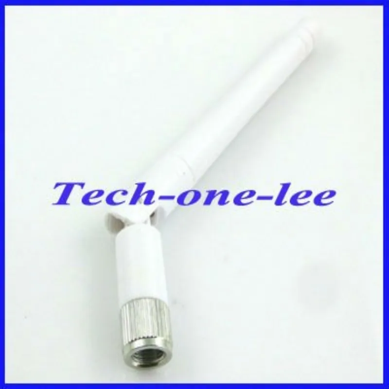 2.4GHz WIFI Antenna 2dBi-3dbi Aerial RP-SMA connector Omni White for Wireless Router Rubber 1pcs