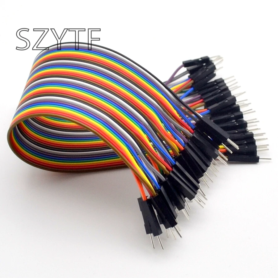 

20cm 40P 1P-1P Male to Male DuPont Line Wire Cable