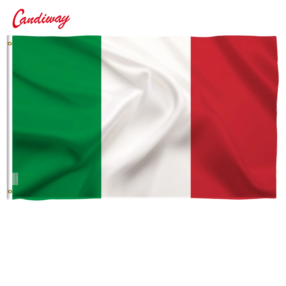 

90 x 150cm Italian Italy National Flag Banner Activity Festival Parade Celebration Outdoor Home Decoration Italian Flags NN020