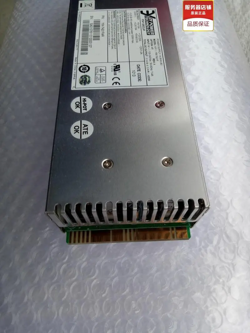 US $454.10 3Y Power YM7421F Server Power Supply 420W YM7421FAR