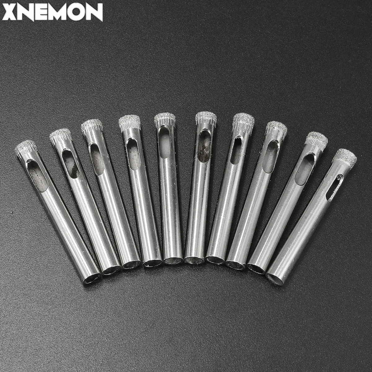 XNEMON 10pcs 7mm Glass Slate Ceramic Marble Drill Bits Tool Diamond
