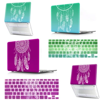 

Fasion Hard PVC Case For APPle MacBook Air Pro Retina 11 12 13 15 mac Book Pro 15.4 13 inch with Touch Bar Shell+ Keybaord Cover