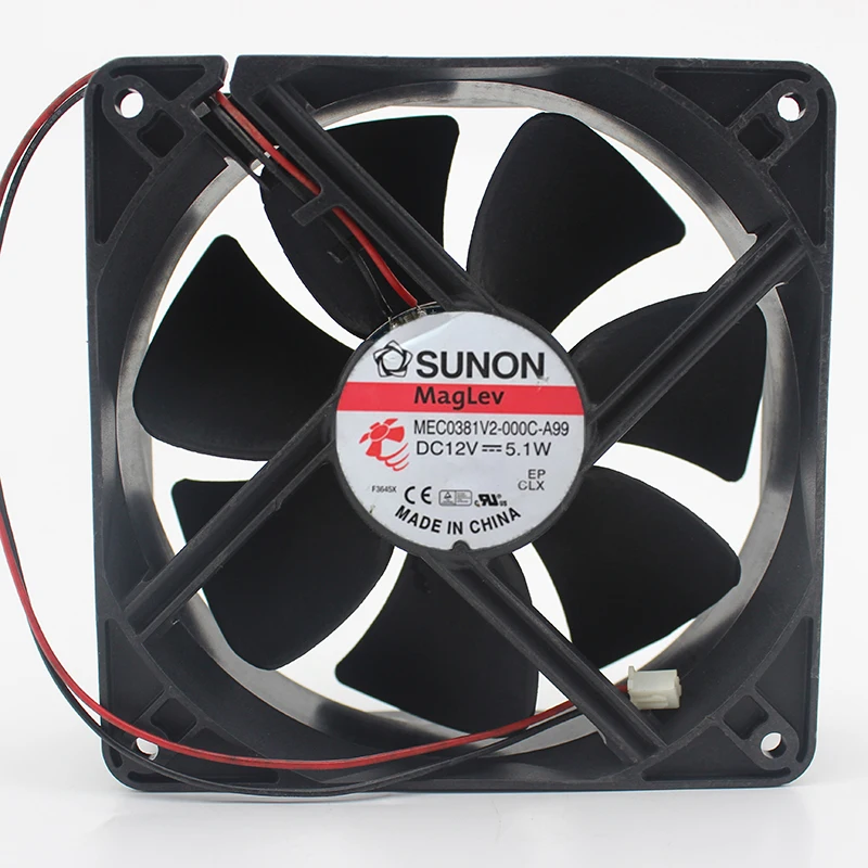 

Brand new original MEC0381V2-000C-A99 12038 12CM 12V chassis power supply fan radiator