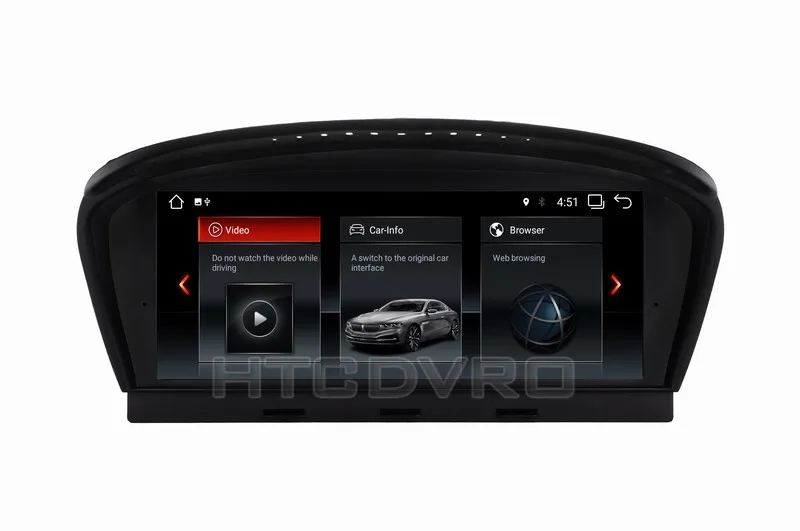 Best YMODVHT 8.8inch Quad Core Android 7.1 Car DVD Radio for BMW 3 Series E90(2009-2012)for BMW 5 Series E60(2005-2010)GPS Navigation 2