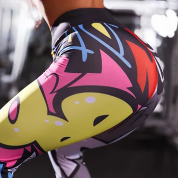

2019 modis for Women Fashion Legging Printing leggins Slim High Waist Leggings high waist gaiters fitness legging Woman Pants