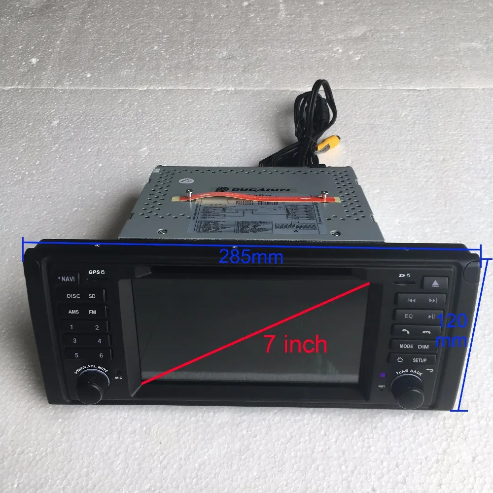 Clearance Newest Android 8.1 Octa Core 2G RAM 32G ROM GPS Navi 7" Car DVD Player for BMW E39 5 Series 1996-2003 with BT/RDS/Radio/3G/WIFI 2