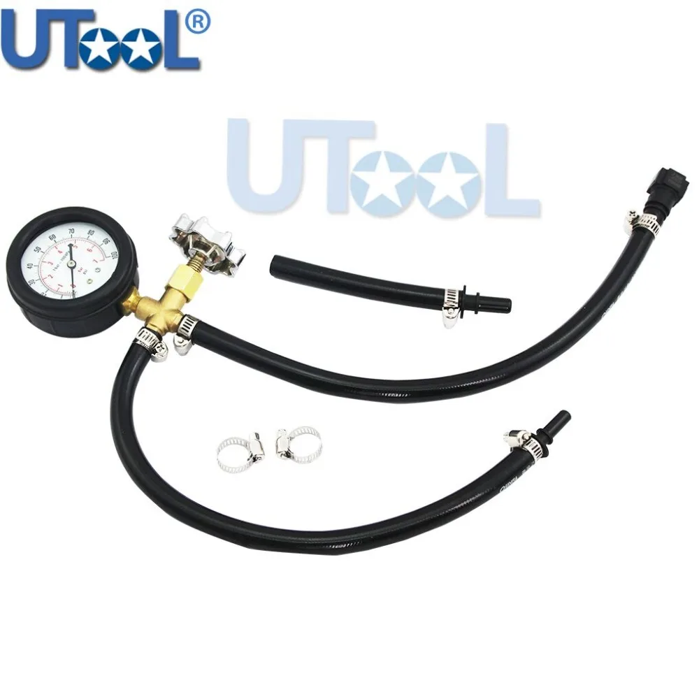 

Car Tool Fuel Pressure Tester 100PSI WITH VALVE