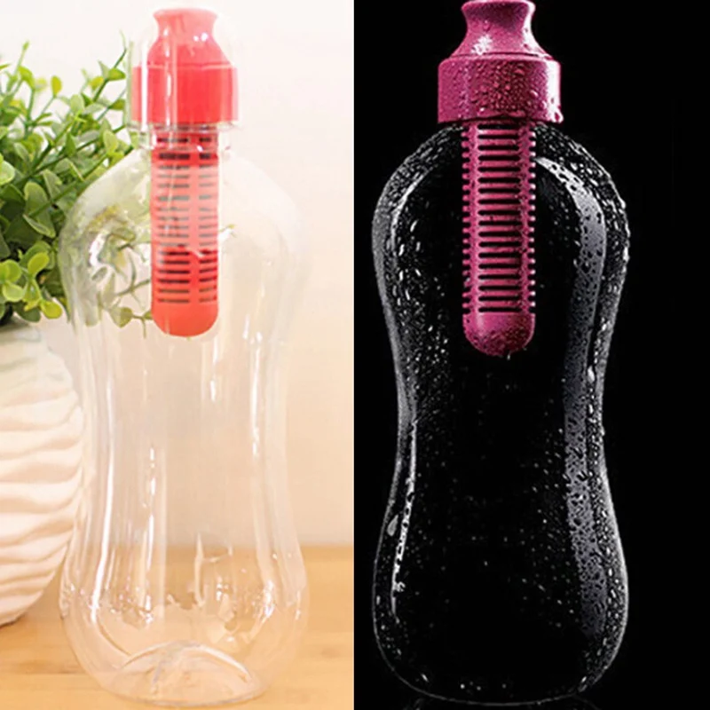 Hydration Filter Bottle Filtered Drinking Bottle Outdoor Hiking Gym