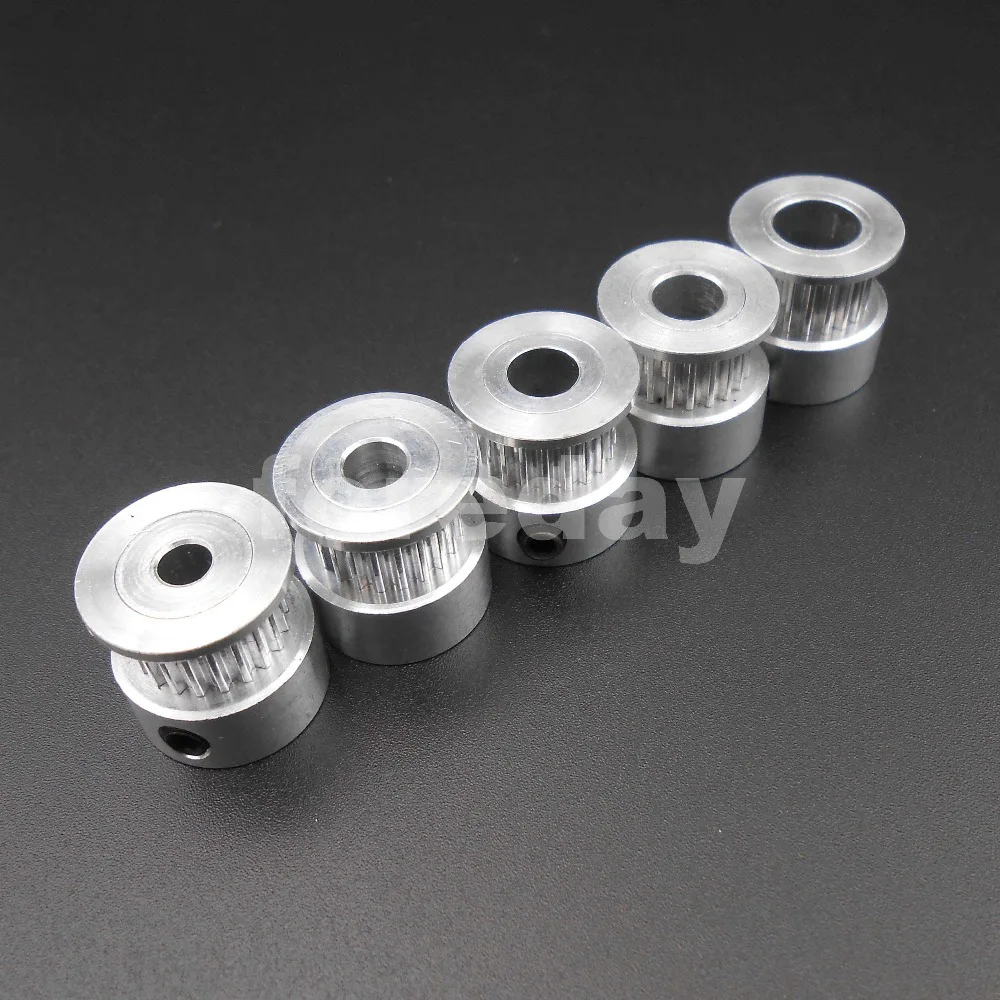 2GT 20 Teeth Synchronous Timing Drive Pulley Wheel 6mm Wide Power Transmission Pulleys 20T 4MM