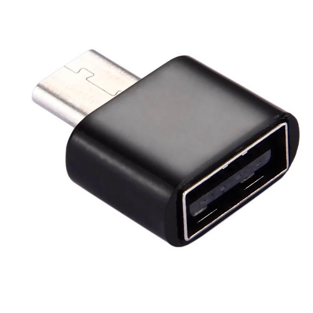 

Haweel 2 PCS USB Type-C Male to USB 2.0 Female OTG Data Transmission Charging Adapter, For Galaxy/ LG and other Smartphones