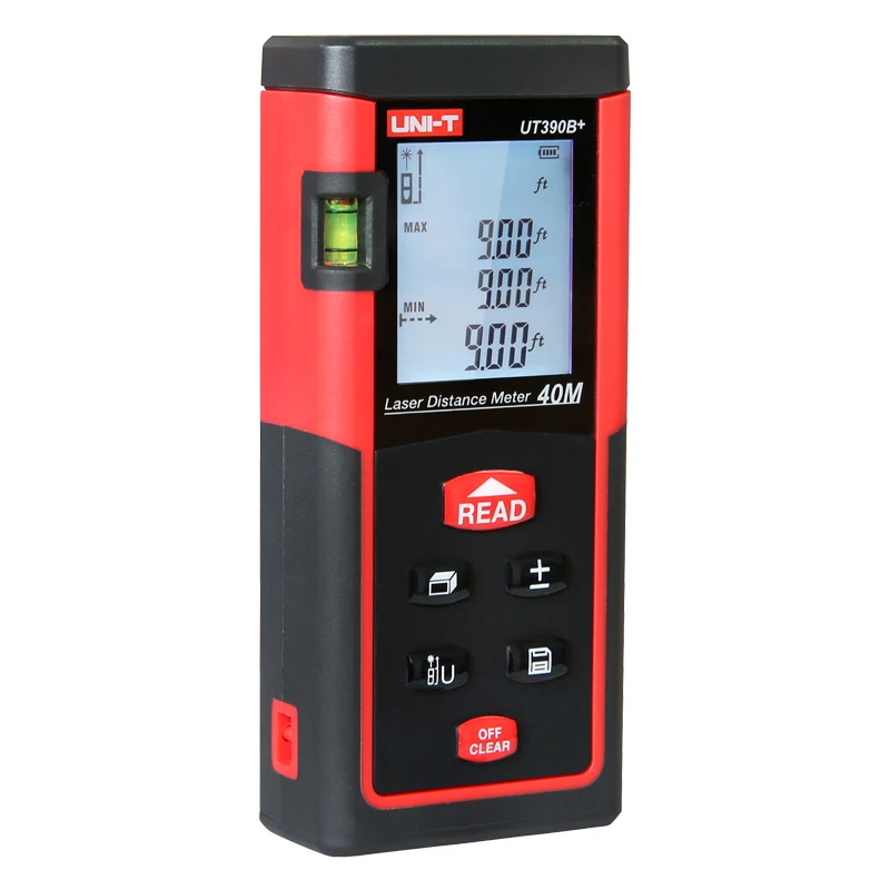 UNI T UT390B + высокая точность 40 м ручной лазерный сканер штрих кода для измерения