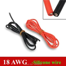 18 AWG гибкий силиконовый провод RC кабель 150/0. 08TS OD 2,3 мм луженая медная проволока проводник для DIY 1 метр