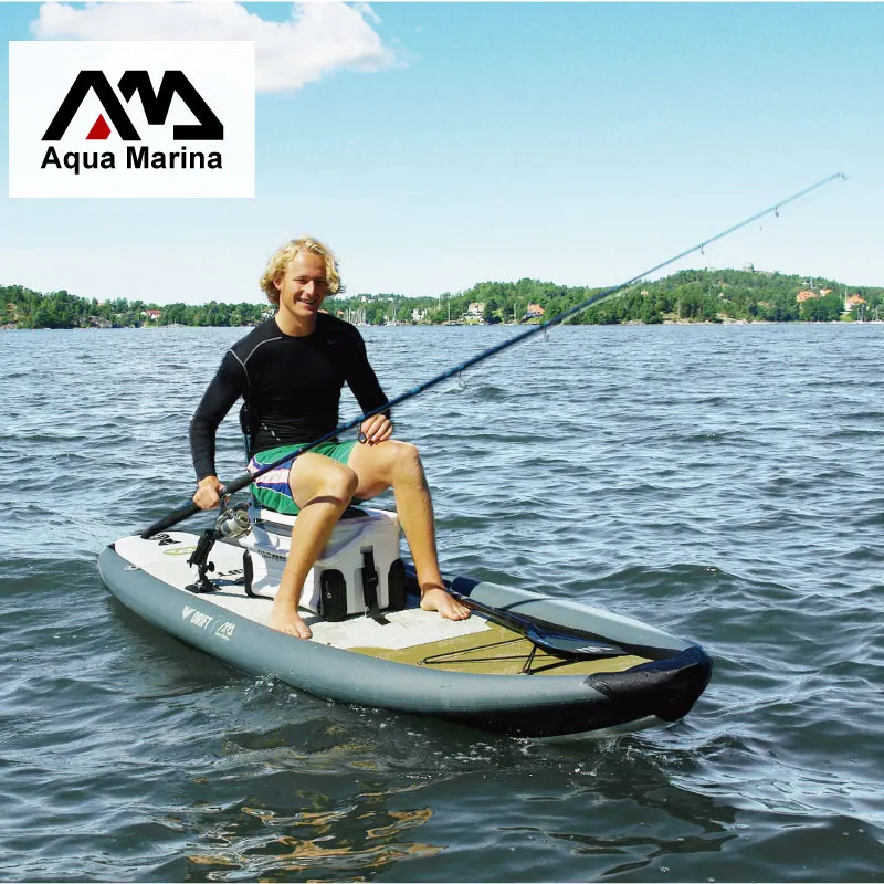 AQUA MARINA 330*97*15cm DRIFT inflatable sup board stand up paddle board, fishing SUP board surfing board with incubator  A01010