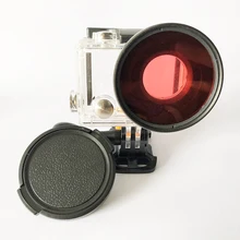 Tekcam 52 мм красный с трубкой фильтр красный объектив для Экен H9 h9r h9se H8 h8r h8pro h8se H3 h3r V8S
