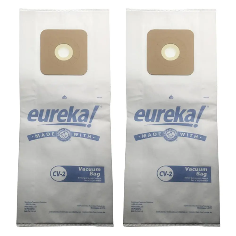 2020 CV 2 Vacuum Cleaner Filter Dust Bags For Kenmore S107 & Eureka