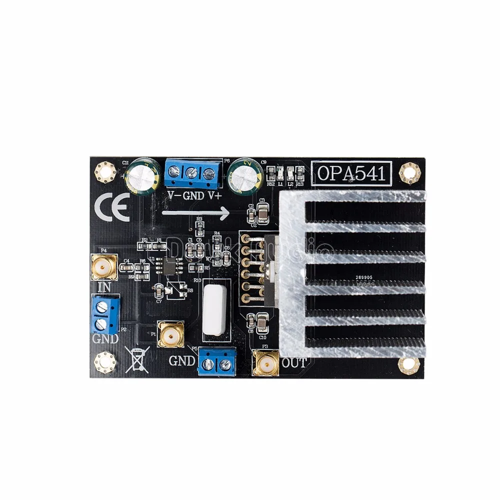 Плата усилителя мощности OPA541 Audio HiFi AMP плата высокого напряжения 5A|Операционные