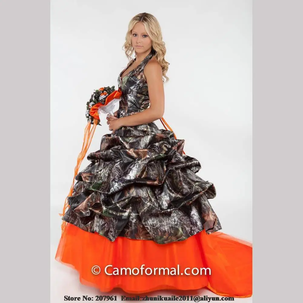 Camo and Orange prom dresses pictures recommend to wear for on every day in 2019 Camo and Orange prom dresses pictures advise to wear for everyday in 2019