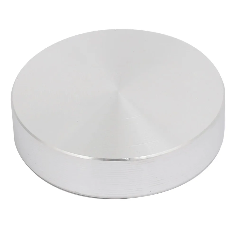 UXCELL алюминиевый диск аппаратные средства для стеклянного стола чайные столы Серебряный тон высокое количество