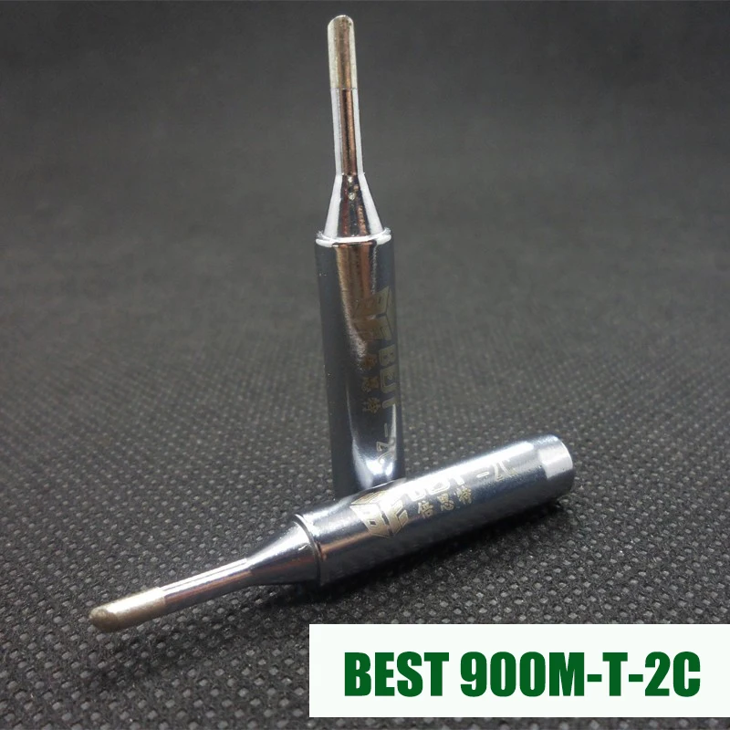 Replacement 900M T 2C BEST Solder Iron Tip 936 Hakko 898d Soldering Iron Tipsin Electric