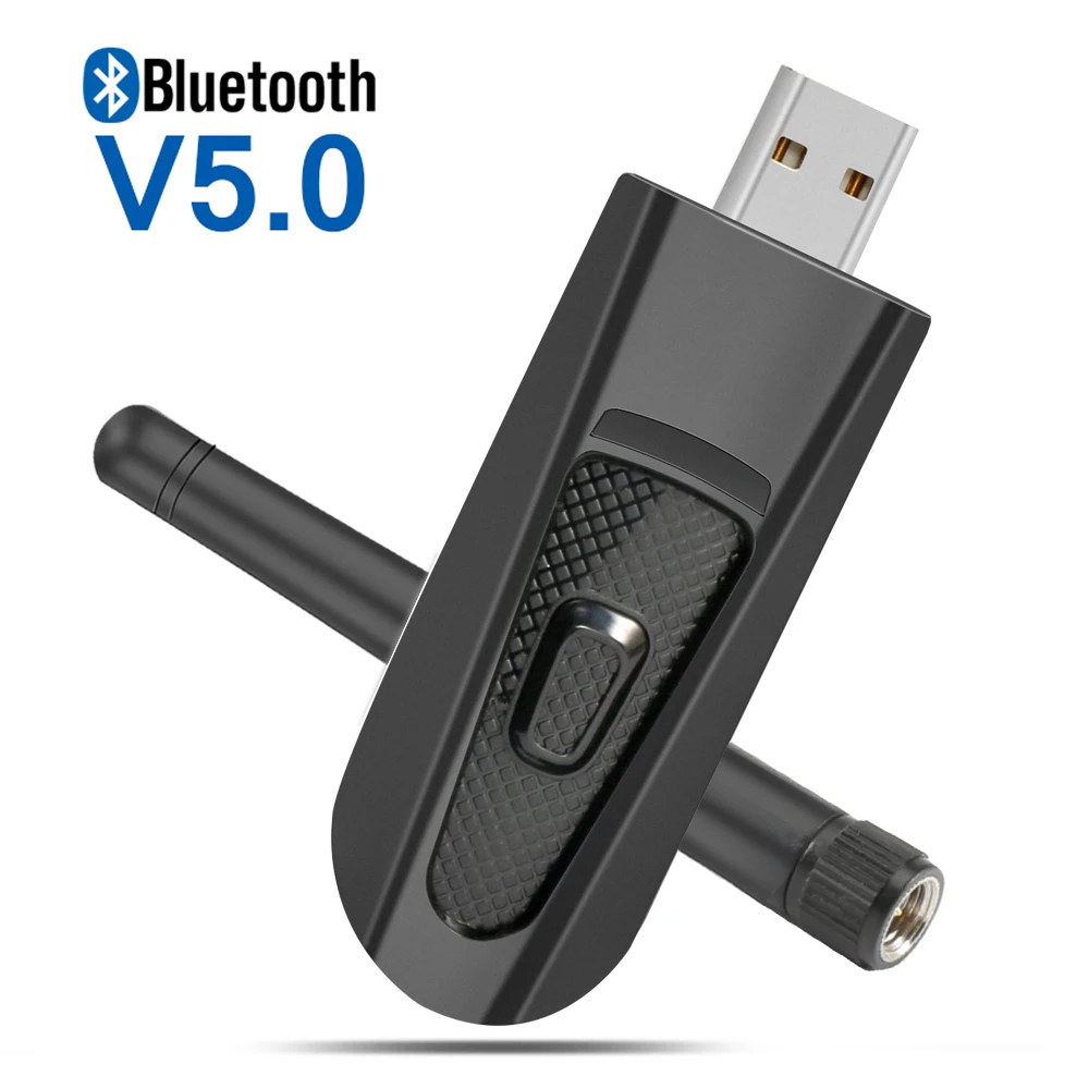 

AptX Low Latency Long Range Bluetooth 5.0 Transmitter Audio USB Adapter 3.5mm Wireless Dongle Apt-X Transmitter for TV PC PS4