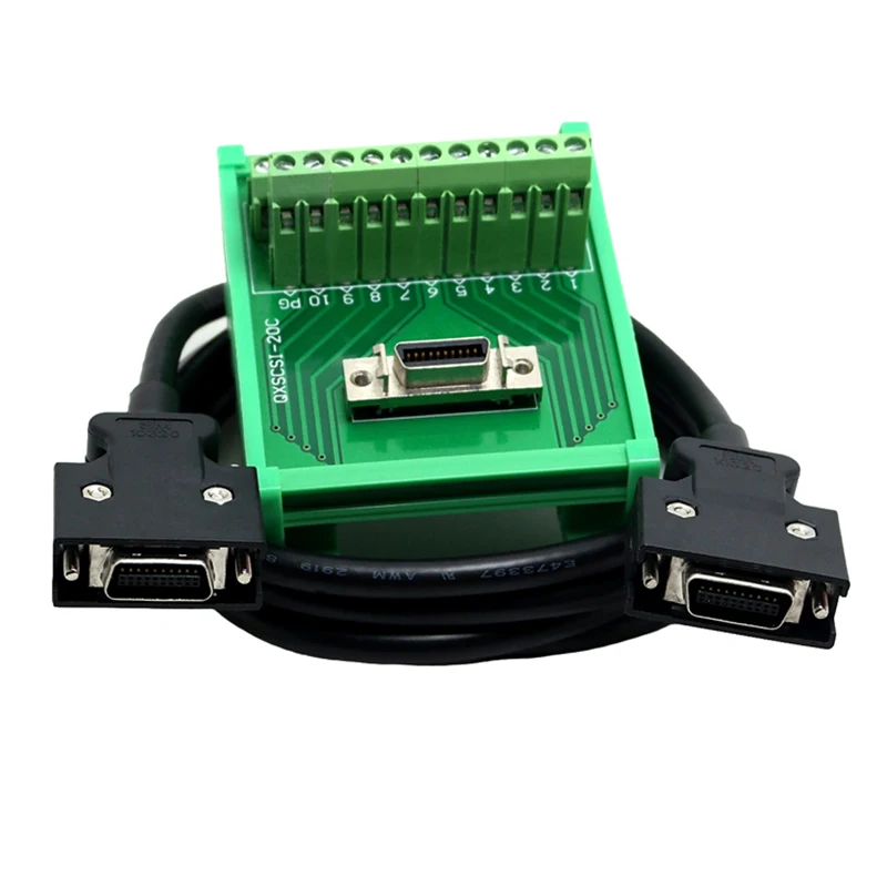 

SCSI 20 Pin Servo Connectors Terminal Blocks Breakout Board Adapter