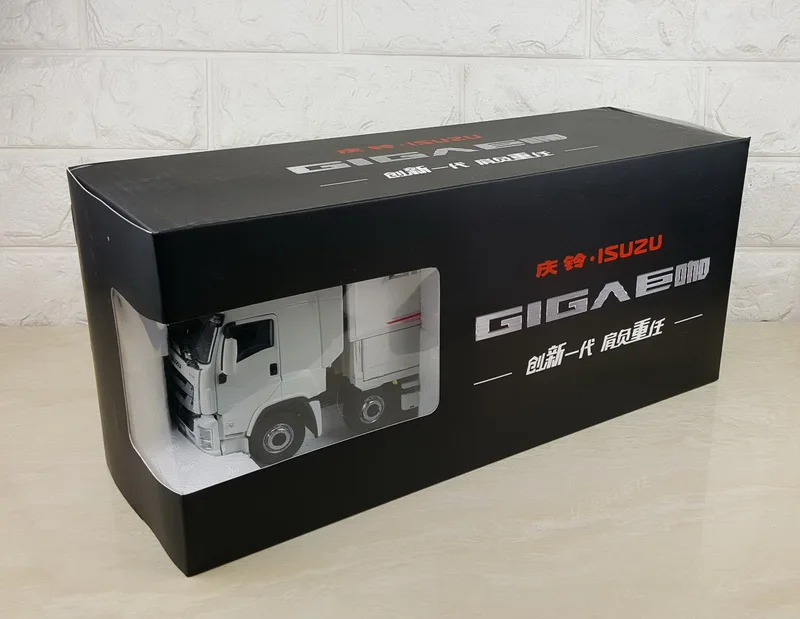 Изысканная модель из сплава в подарок 1: 1 ISUZU GIGA 4X2 Van Express контейнерный грузовик