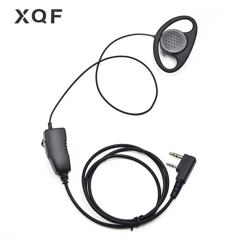 XQF 1 проводная гарнитура с зажимом для ушей функция PTT Mic Baofeng UV 5R 5RA Plus BF 888S 6R
