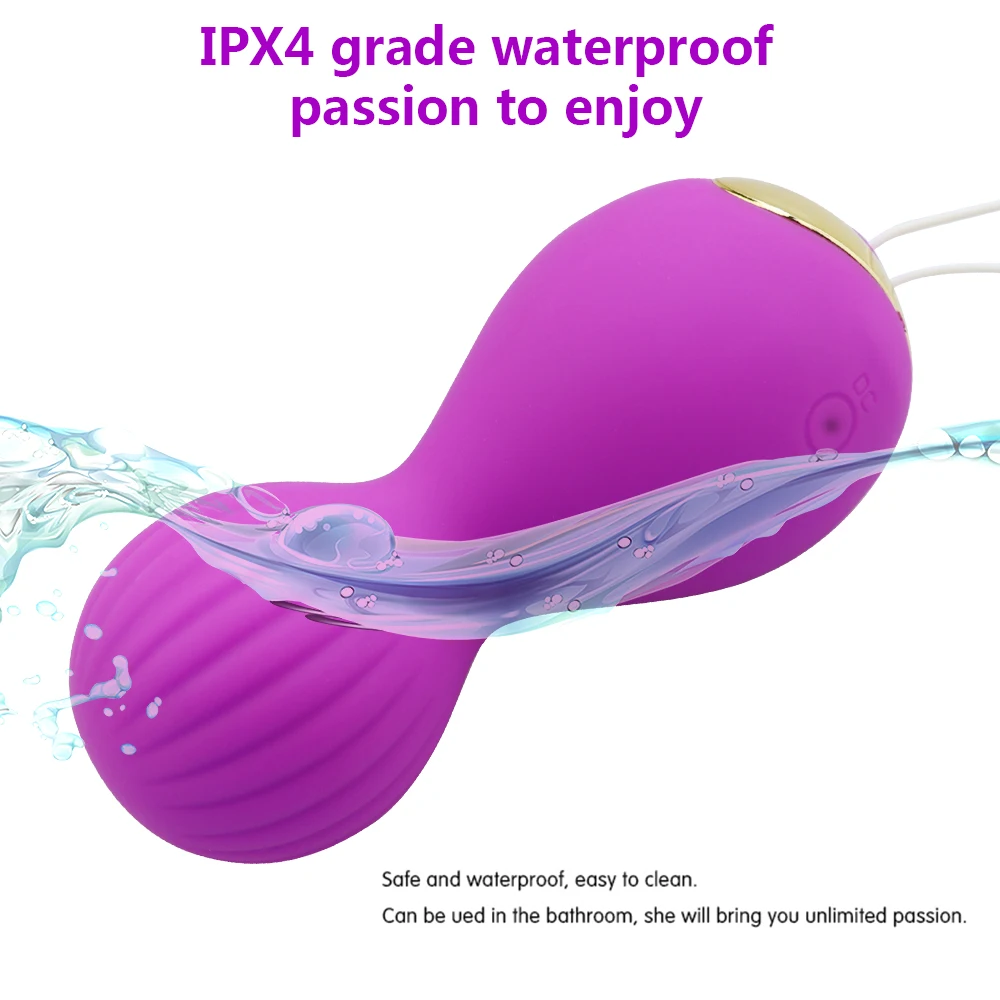 Wireless Bullet Eggs Vibrator Silicone Protable Love Eggs Mini with 10 Speed Sex Toys for Women Adult Toys Kegel Balls