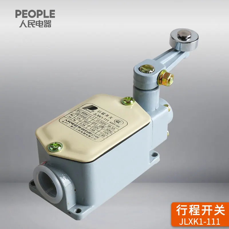 

Stroke Switch JLXK1-111 Single Wheel Plunger Security Type Since Reset One Normally Open One Often Close