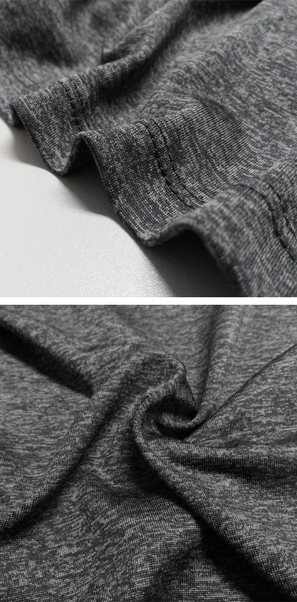 Mens Fitness Tights Elastic Wicking Long-sleeved T-shirt Basketball Running Training Tops