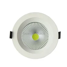 10 шт./лот 7 Вт светодиодный COB нишевые лампы для потолка белый Потолочный светильник теплый белый/белый 85-265 в