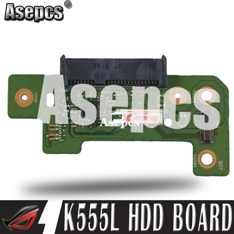 

Asepcs For ASUS X555LD X555L X555L HDD BOARD REV.3.1 Connectors on the board
