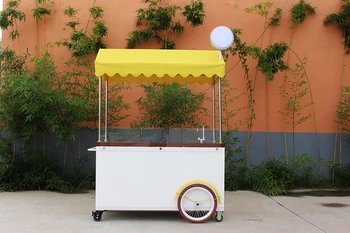 

Electric pedal cargo tricycle bike food cart free shipping by sea CFR terms