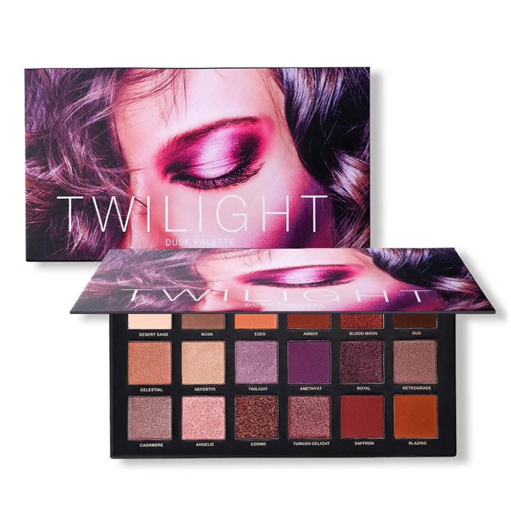 

UCANBE 18 Color Pearl Glitter Shimmer Eye Shadow Powder Palette Matt can last for all day long Eyeshadow Cosmetic Makeup