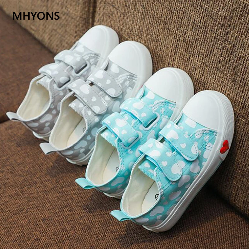 MHYONS/Обувь для детей модная обувь на плоской подошве парусиновая Детские