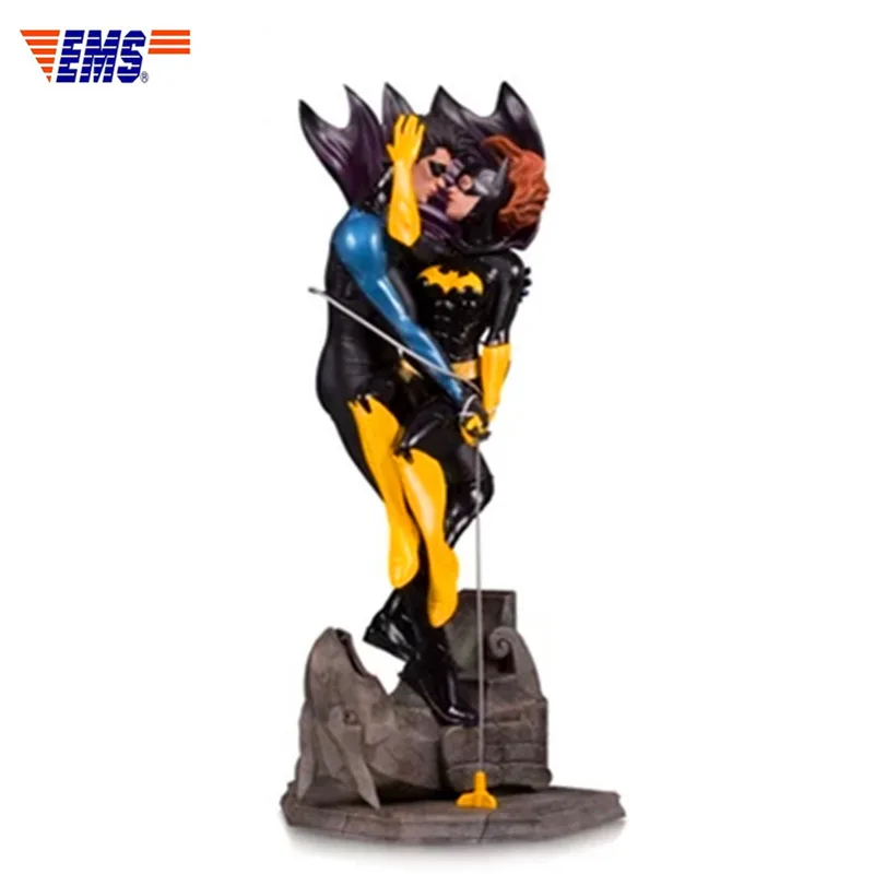 

Avengers:Infinity War Superhero Nightwing & Batgirl Movie Version Scenes Statue Action Figure Collection Model Toy X74