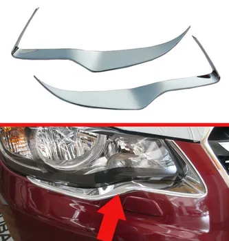 

For Subaru XV 2013-2017 ABS Chrome Front Head Light Headlight Lamp Cover Trim Molding Frame
