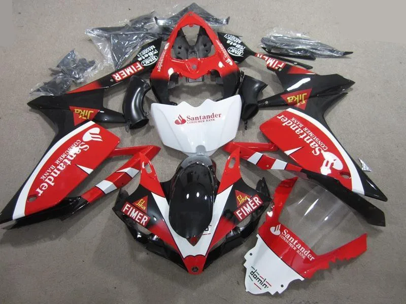 

New Injection mold Fairing kit 100% fit for YAMAHA YZFR1 07 08 YZF R1 2007 2008 YZF1000 ABS Fairings set custom Santander