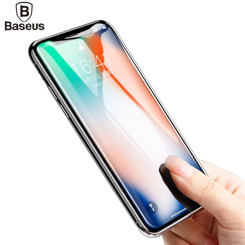 Baseus Screen Protector Tempered Glass For iPhone X Ultra