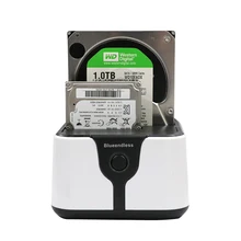 Hdd Enclosure SSD Case 2-Bay SATA Hdd Docking Station 3.5