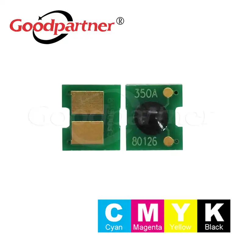 CF540A CF541A CF542A CF543A toner cartridge chip For HP