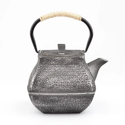 Специальная цена чугунный чайник 1400 мл японский кипяченый чайник без покрытия чайник кунг-фу чайный набор - Цвет: 01