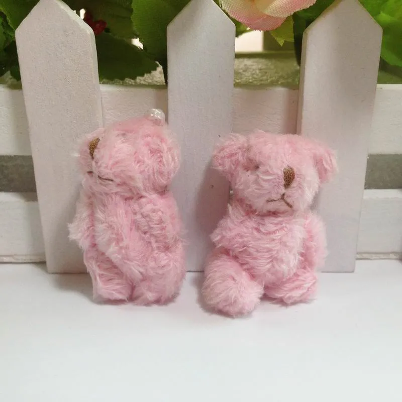 4cm plush long wool teddy bear (16)