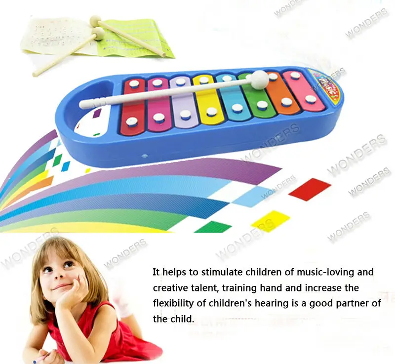 Новое поступление! Детские 8-Note мудрость умная развивающая музыкальная игрушка