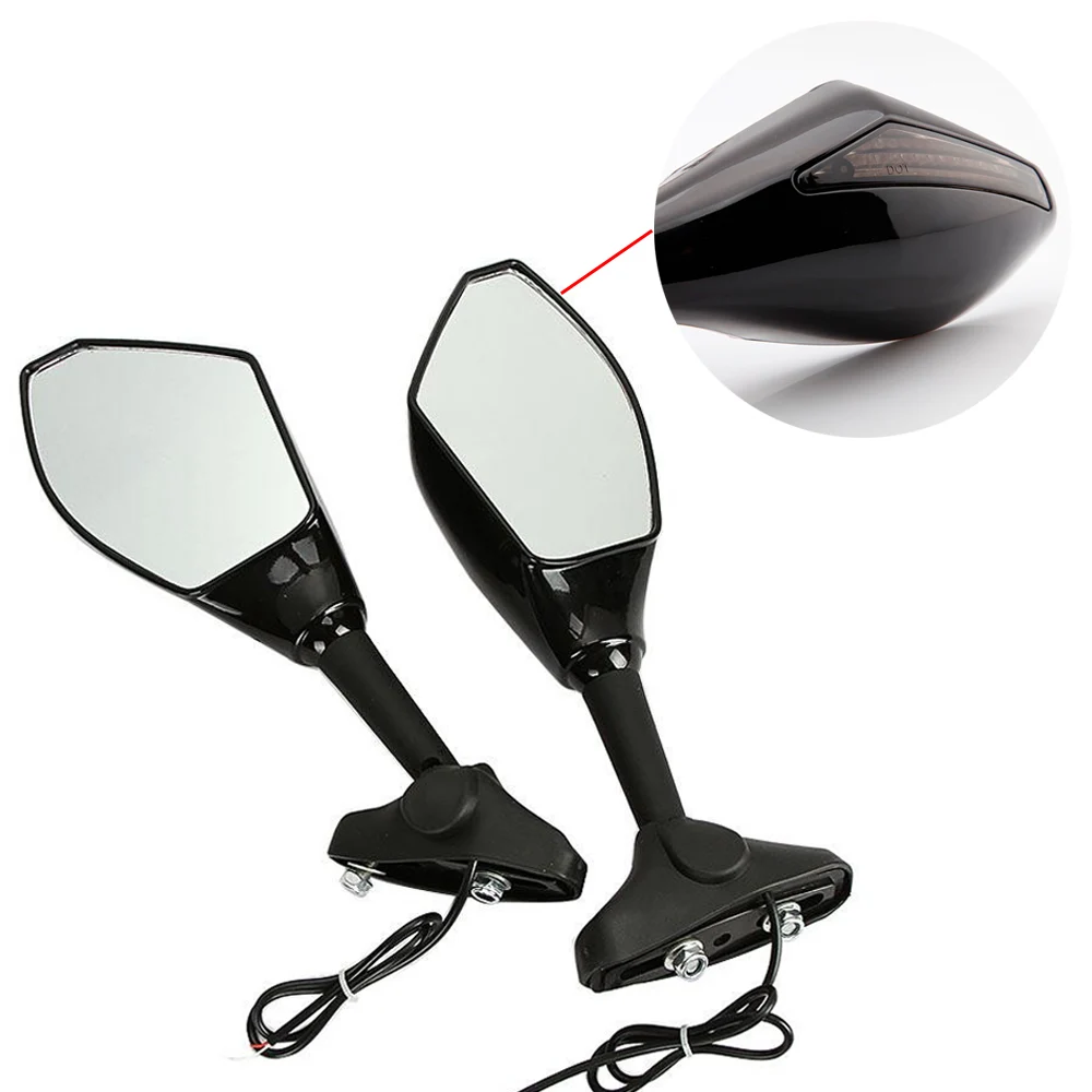 1 set Motorcycle Carbon Integrated Turn Signals carbon LED TURN rear