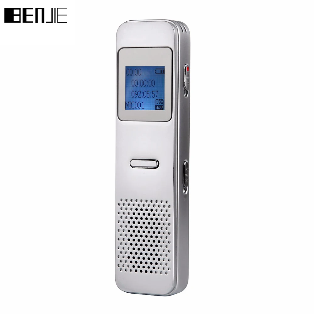 BENJIE Professional Digital Voice Recorder 8GB USB Flash Mini ...