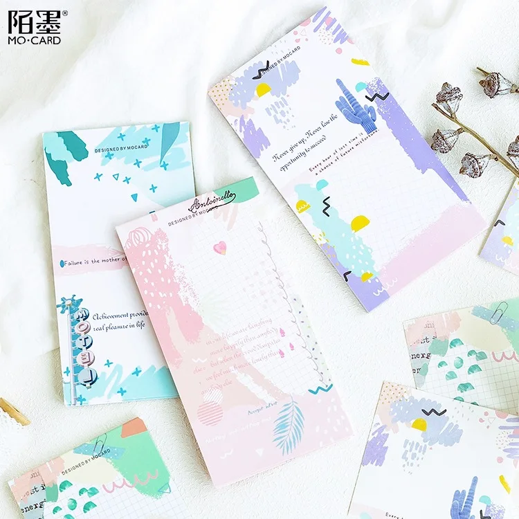

Girl Series Sticky Note Kawaii Memo Pad