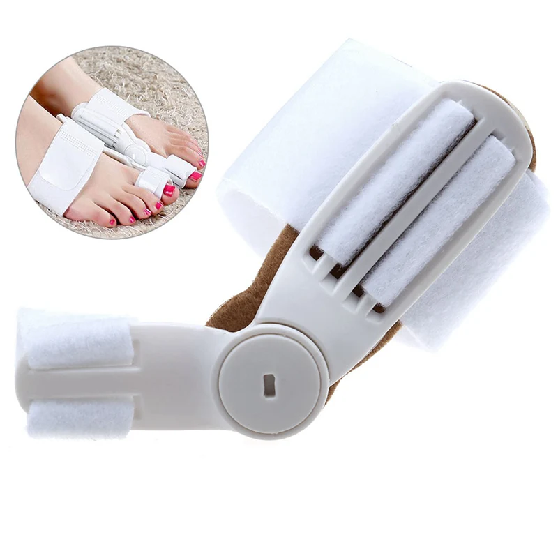 

1Pcs Hallux Valgus Splint Correction Bicyclic Bunion Thumb Orthopedic Bone Big Toe Separator Finger Pedicure Foot Care Tool